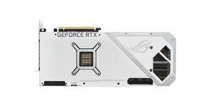Asus prepares ROG Strix GeForce RTX 30 graphics cards in white