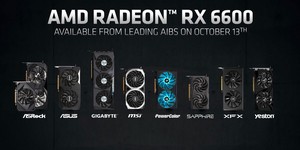 AMD partners launch Radeon RX 6600 graphics cards