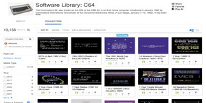 Internet Archive launches in-browser C64 emulation