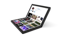 Lenovo shows off foldable-display laptop