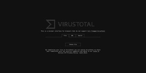 VirusTotal launches lightweight new interface