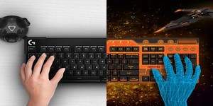 Logitech unveils Bridge virtual keyboard accessory for HTC's Vive