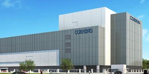 Corning opens world's largest LCD substrate facility