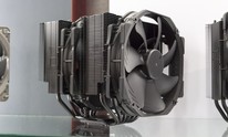 Noctua shows off black heatsinks, next-gen flagship, and passive cooler