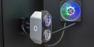 Cooler Master demos dual-pump AIO, sub-55g mouse, fanless PSU, and more