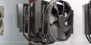 Noctua shows off black heatsinks, next-gen flagship, and passive cooler