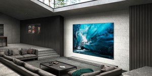Samsung unveils its first traditional MicroLED TV and its 110-inches