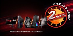 MSI announces two-month warranty extension for March 2020