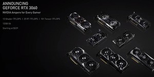 Nvidia unveils the GeForce RTX 3060 12GB graphics card