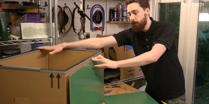How to Build a Cardboard Media Blasting Cabinet