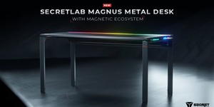 Gaming chair maker Secretlab shows off a new desk