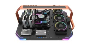 darkFlash Blade-X open frame luxury gaming case launched